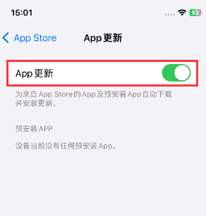 开平苹果15维修中心如何让iPhone15APP自动更新